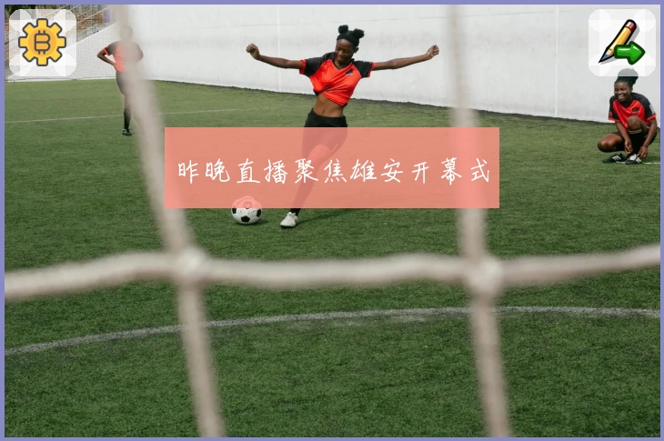 昨晚直播聚焦雄安开幕式